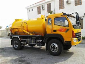 Xe hút chất thải 6 khối dongfeng